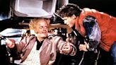 Christopher Lloyd reunites with DeLorean time machine to reveal Back to the Future Broadway musical