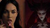 Megan Fox promociona Diablo IV de una forma única