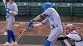 Lansing Community College baseball hangs on to win first leg of World Series semifinal after overnight weather delay