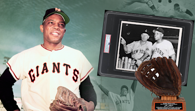 Willie Mays Memorabilia Sold at Goldin Auctions After His Passing