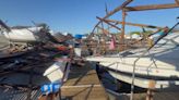 VIDEO: Harrison Township marina suffers major damage after Tuesday's storms