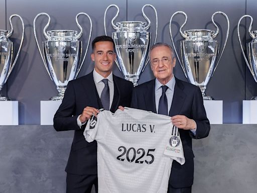 Oficial: Lucas Vázquez, 2025