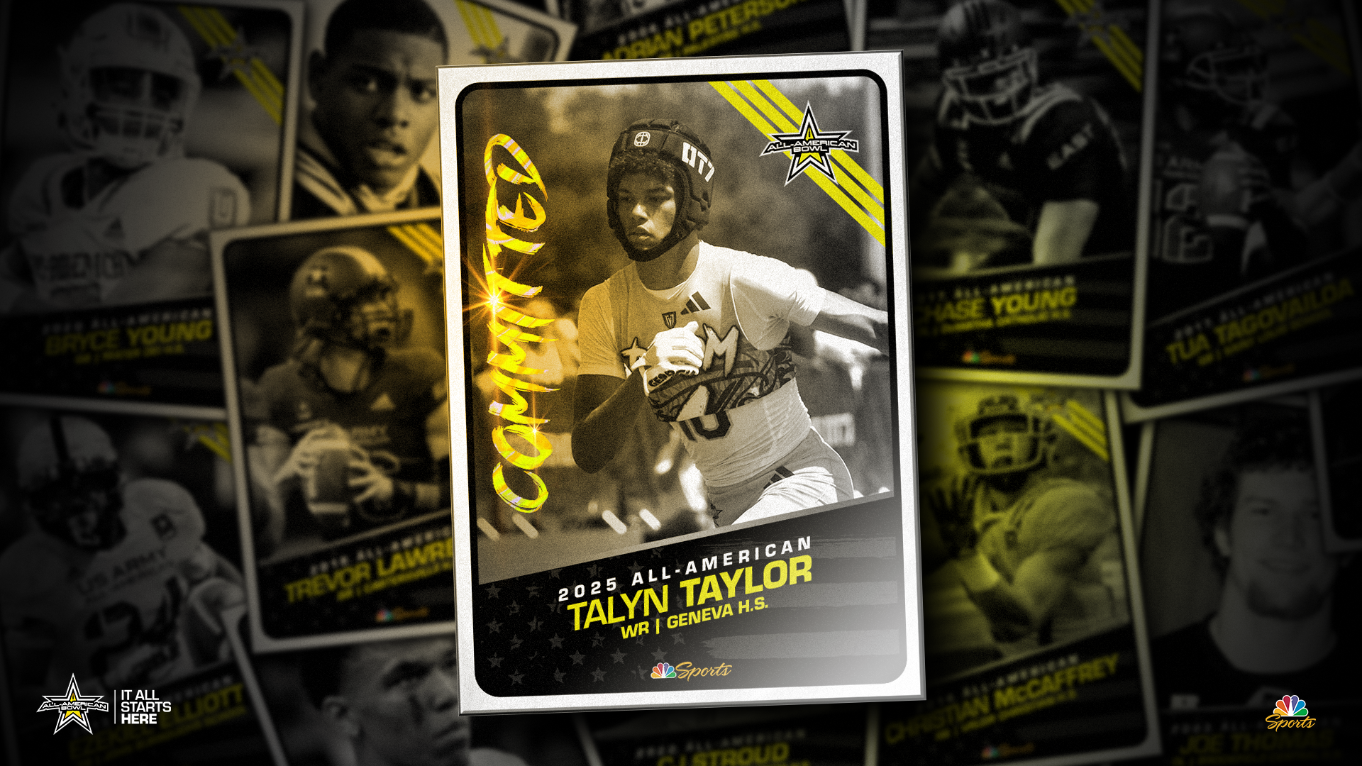 Four-Star Talyn Taylor Commits to 2025 All-American Bowl