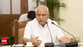BS Yediyurappa and 3 others face chargesheet in Pocso case | Bengaluru News - Times of India