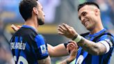 La generosidad goleadora de Lautaro Martínez con el turco Calhanoglu