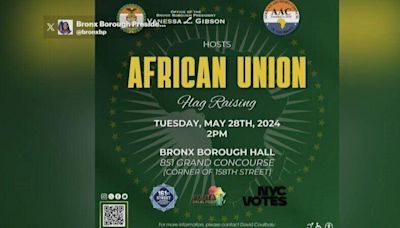 Bronx to hold first-ever African Union flag raising at Bronx Borough Hall