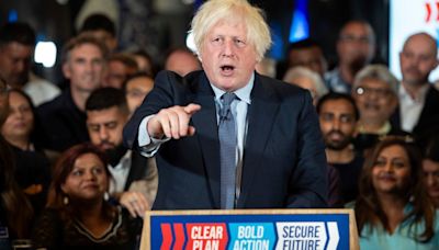 Boris Johnson warns Tories not to 'absorb' Reform in wake of historic defeat