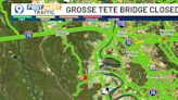 Boat hits Grosse Tete Bridge early Thursday morning, forcing closure