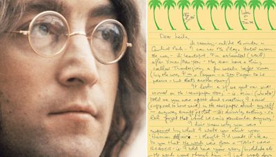 Poignant John Lennon letter penned months before death is up for sale