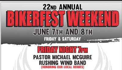 22nd Annual Bikerfest Weekend at Rushing Wind Biker Church - WHIZ - Fox 5 / Marquee Broadcasting