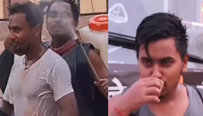 Man In Bihar Turns Traffic Jam Into Comedy Show, Bathes On Road Leaving Onlookers In Splits