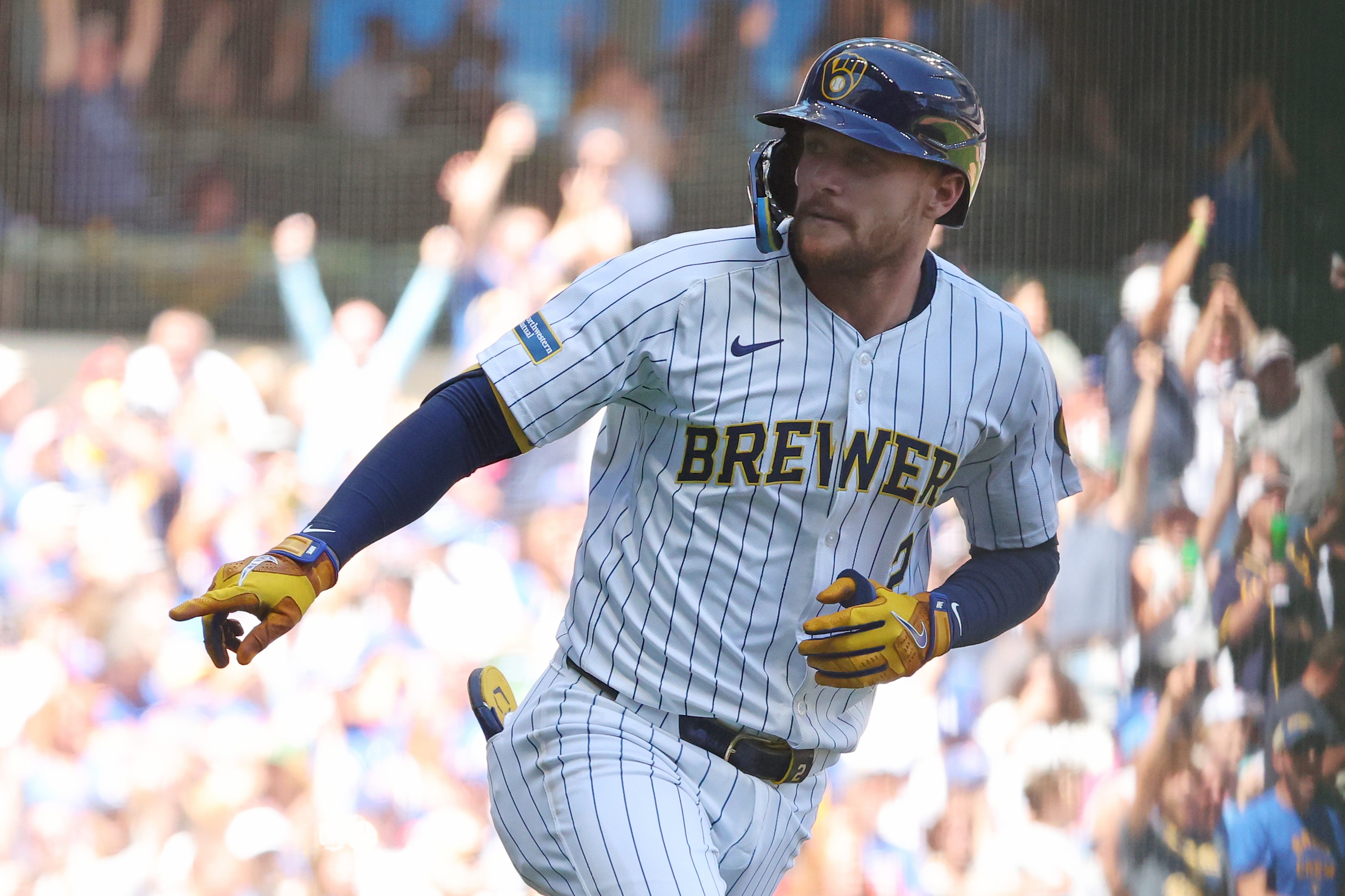 Brice Turang having a grand time in his sophomore season with the Brewers