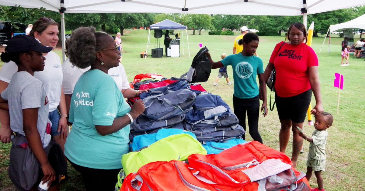 Crowd turns out for McLeod's Back to School Bash