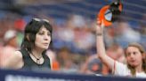 Joan Jett cheers on Orioles at Tropicana Field ahead of Tampa concert