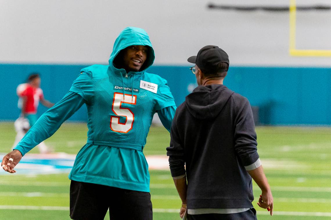 Jalen Ramsey gives impassioned speech after fight breaks out at Dolphins practice on Tuesday