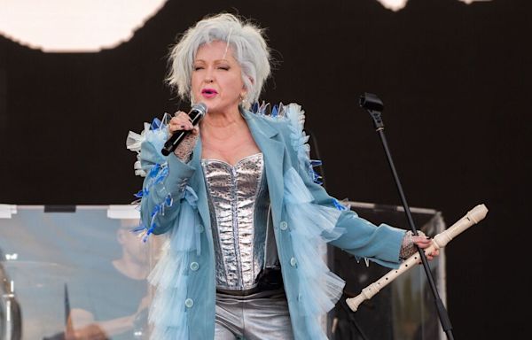 Cyndi Lauper sparks concern after Glastonbury’s festival-goers' mass exit