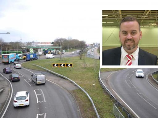 War of words breaks out over multi-million pound bid to straighten A127 junction