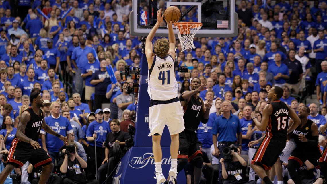 When was the last time the Dallas Mavericks made it to the NBA Finals?