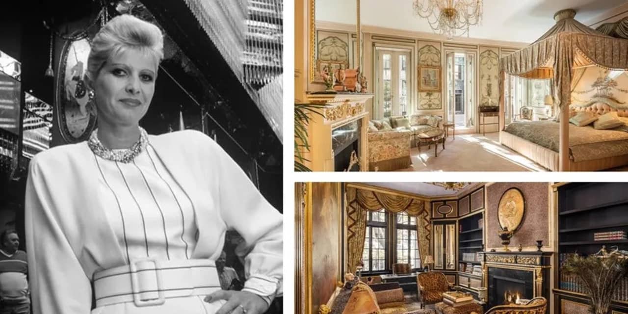 Ivana Trump’s Baroque-style townhome languishes on the market, reduced to $19.5M