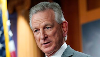 Senator Tommy Tuberville blocks promotion of top military commander over defense secretary’s secret hospitalization