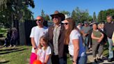 Video: New Democrat leader Naheed Nenshi attends first official Stampede breakfast