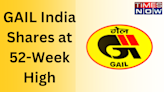 GAIL India Shares Surge to 52-Week High on Strong Q1 Results