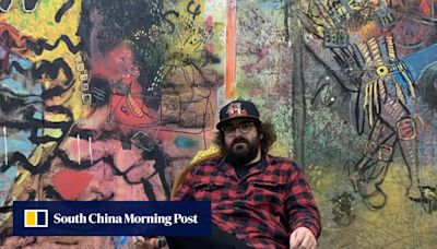 Art is ‘a form of therapy’, says US artist with exhibition in Hong Kong