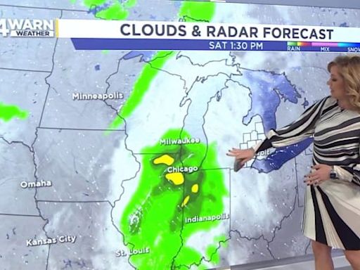 Warming up in Metro Detroit with a rain chance: What to expect