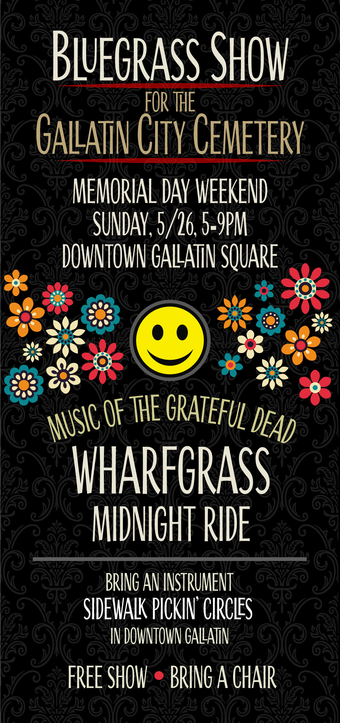 Gallatin's Memorial Day event to move bluegrass Grateful Dead show from cemetery after pushback