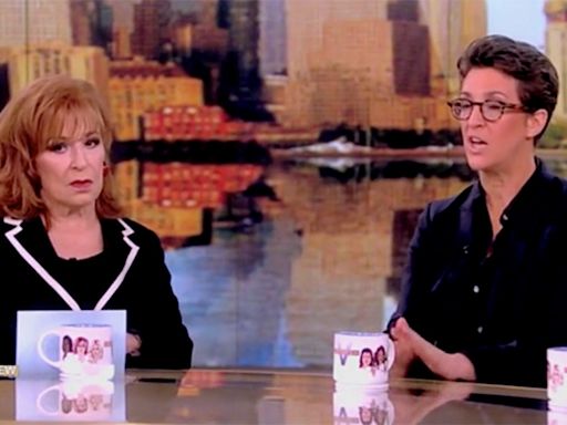 Joy Behar worries Trump could get 'The View' and Rachel Maddow's MSNBC show taken off the air