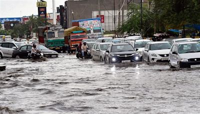 In Mohali, roads waterlogged, sewers overflow, drains choke