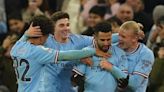 Manchester City 4-2 Tottenham: Riyad Mahrez completes sensational comeback to keep Arsenal in range