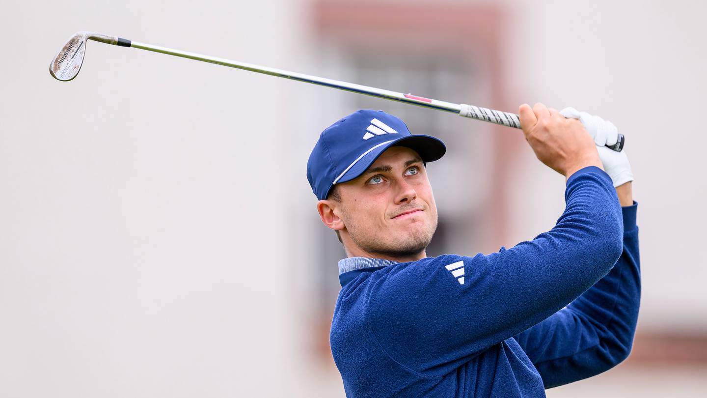 What are the odds? Ludvig Aberg's incredibly unlucky shot at the Scottish Open