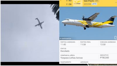 São Paulo Plane Crash: 17,000 Feet Drop In 60 Seconds Recorded Before Impact, Shows Flight Tracking Data