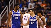 JJ Redick includes Joel Embiid in starting lineup of old teammates