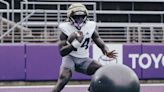 Mohammed Shows Off Muscles, Speed in UW Spring Practice