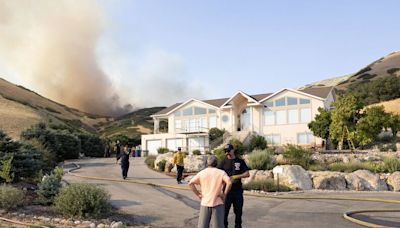 Fire near Ensign Peak 0% contained, estimated at 400 acres