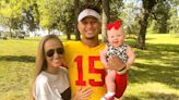 Patrick Mahomes and Brittany Matthews Share 1st Photo of Son Bronze’s Face After Super Bowl LVII Win