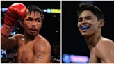 Ryan Garcia, banned from boxing, has challenged Manny Pacquiao to a fist-fight