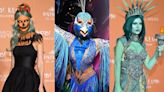 Heidi Klum went all out for her annual Halloween bash. Here are the best and wildest looks of the night.