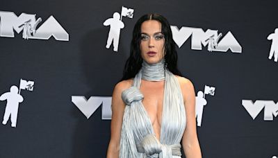 You Definitely Missed Katy Perry's Plunging Fringe Gown At The VMAs