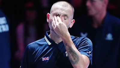 GB's Davis Cup Finals hopes over after Evans loss