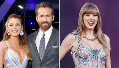 Ryan Reynolds Joins Wife Blake Lively for Taylor Swift's Second Eras Tour Madrid Show