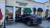Car plows through front of Starbucks in Calabasas