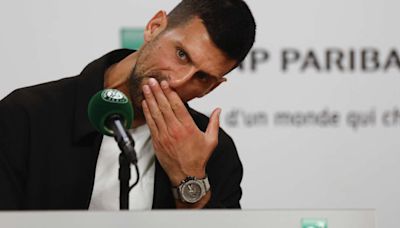 Novak Djokovic enters the French Open with 'low expectations and high hopes'