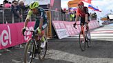 Daniel Martínez llega tercero en la etapa 16 y recupera el segundo puesto del Giro