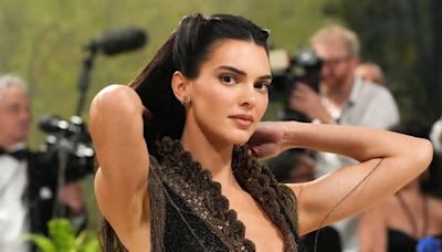 Kendall Jenner exposes rear in sexy gown as she reunites with Bad Bunny at Met Gala