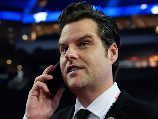 Viral Clip Shows Matt Gaetz Taunting Kevin McCarthy On RNC Floor