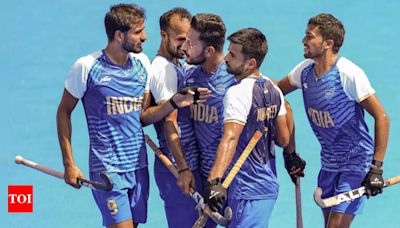 Paris Olympics: Harmanpreet Singh stars as India beat Ireland 2-0 in men's hockey competition | Paris Olympics 2024 News - Times of India