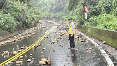 苗栗火炎山土石泥流沖刷 苑裡鎮多處受災